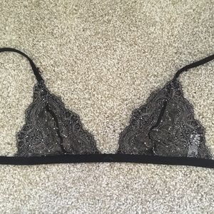 La Perla Made in Italy Sheer Bralette Lace
